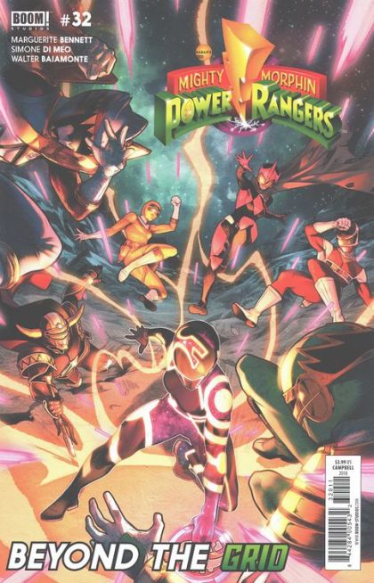 Mighty Morphin Power Rangers, Vol. 1 (Boom! Studios) #32A Jamal Campbell Regular