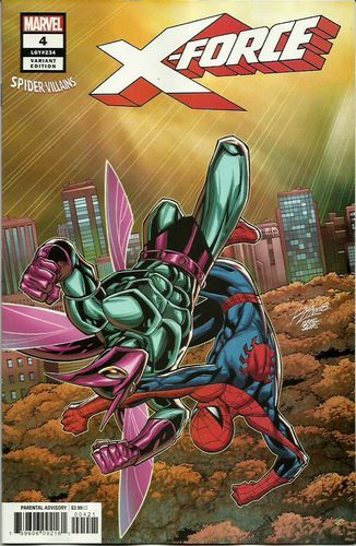 X-Force, Vol. 5 #4B Variant Ron Lim Spider-Man Villains Cover