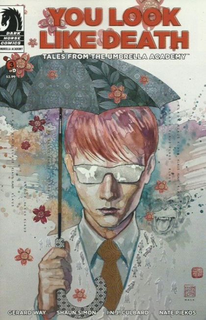 You Look Like Death: Tales from the Umbrella Academy #3C Variant David Mack Cover