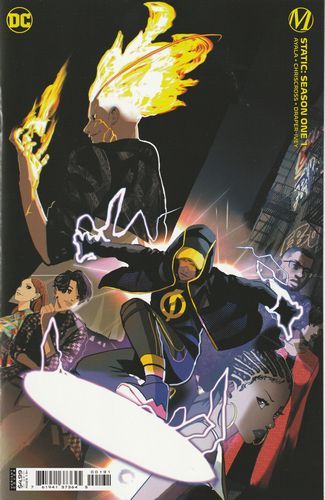 Static: Season One #1C New School Variant By Nikolas Draper-Ivey