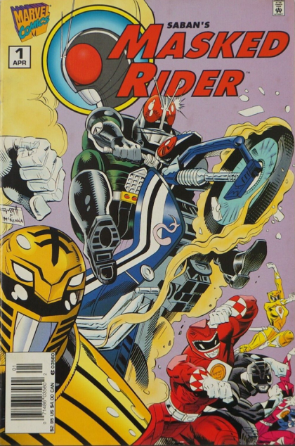 Masked Rider #1B Newsstand Edition