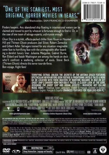 Ghost Ship (2002) - DVD