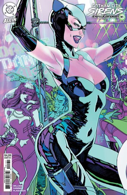 Gotham City Sirens: Unfit for Orbit #1D Guillem March Connecting Variant