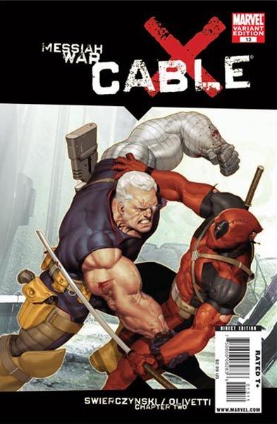 Cable, Vol. 2 #13B Ariel Olivetti Variant Cover