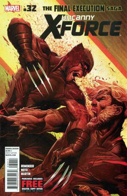 Uncanny X-Force, Vol. 1 #32A Jerome Opeña Regular