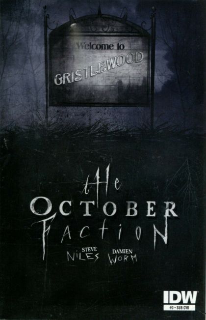 The October Faction #3B Subscription cover