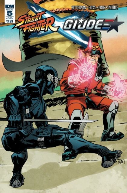 Street Fighter X G.I. Joe #5B Subscription Cover