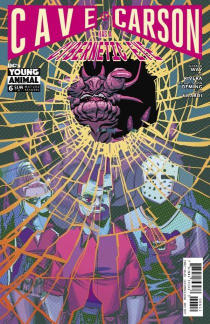 Cave Carson Has A Cybernetic Eye #6A Regular Michael Avon Oeming Cover