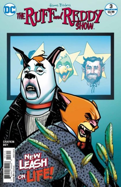 Ruff & Reddy Show #3A Regular Howard Chaykin Cover