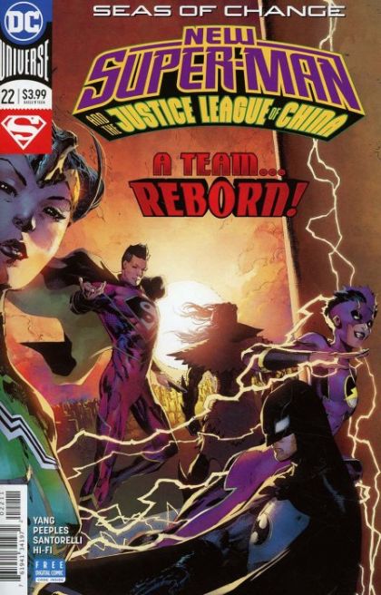 New Super-Man and the Justice League of China #22A Regular Philip Tan Cover