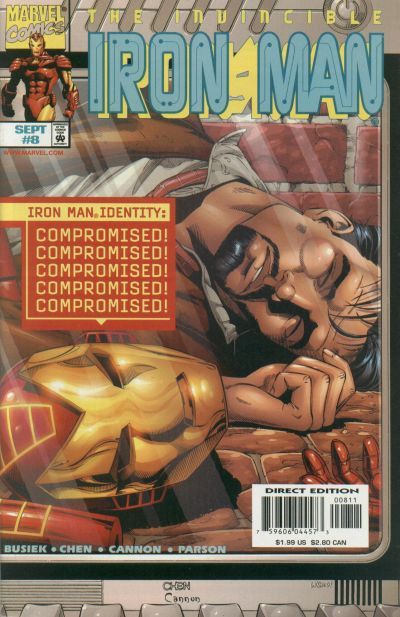 Iron Man, Vol. 3 #8A Direct Edition