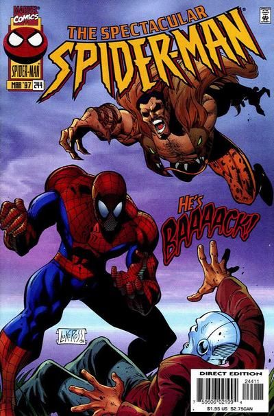 The Spectacular Spider-Man, Vol. 1 #244A Direct Edition