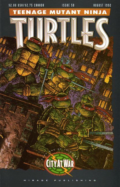 Teenage Mutant Ninja Turtles, Vol. 1 #50A