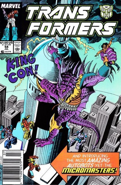 Transformers (Marvel) #54B Newsstand Edition