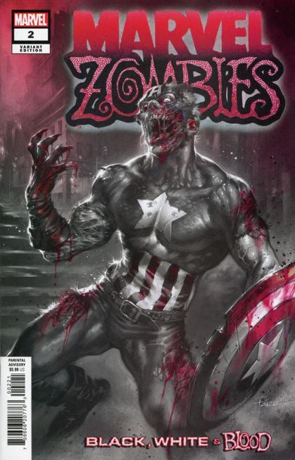 Marvel Zombies: Black, White & Blood #2B Lucio Parrillo Variant