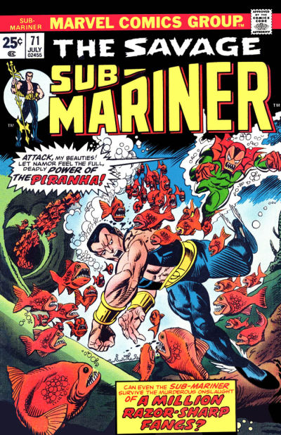 Sub-Mariner, Vol. 1 #71A Regular Edition