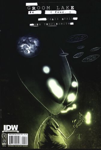 Groom Lake #4B Cover B Ben Templesmith