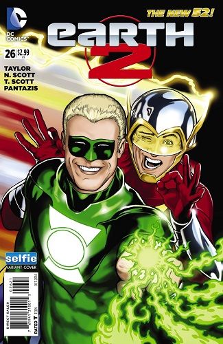 Earth 2 #26B Kevin Maguire DC SELFIE Variant
