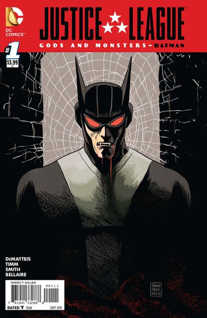 Justice League: Gods and Monsters: Batman #1A Regular Francesco Francavilla Cover