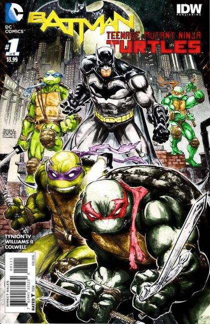 Batman / Teenage Mutant Ninja Turtles #1A Regular Freddie E. Williams II Cover