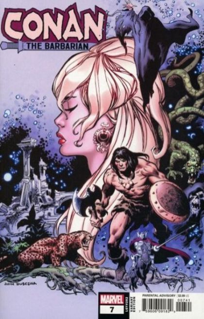 Conan the Barbarian, Vol. 3 #7D Incentive John Buscema Hidden Gem Variant Cover