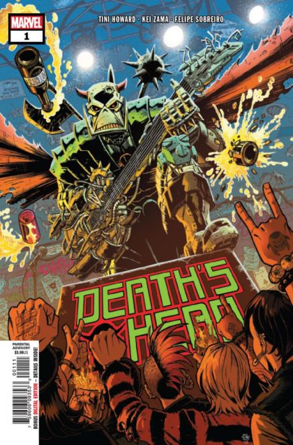 Death's Head, Vol. 2 #1A Regular Nick Roche Cover