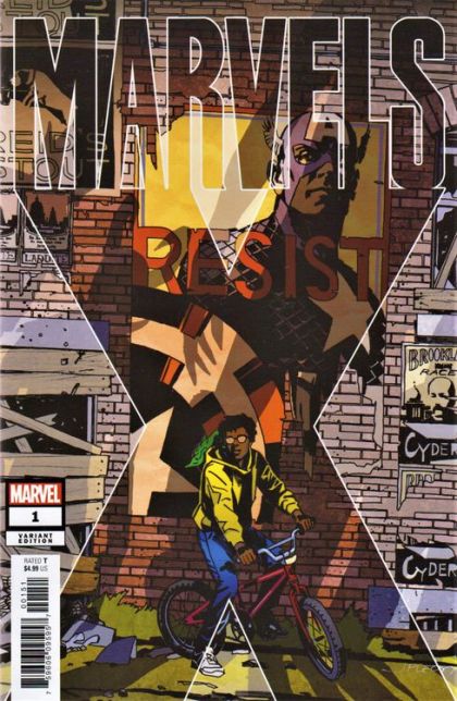 Marvels X #1E Variant John Paul Leon Party Cover