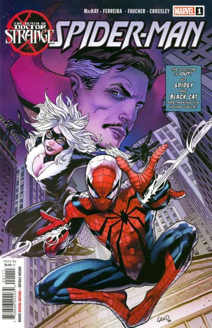 The Death of Doctor Strange: Spider Man #1A Greg Land Regular Cover