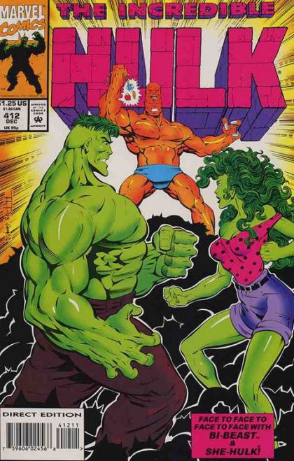 The Incredible Hulk, Vol. 1 #412A Direct Edition