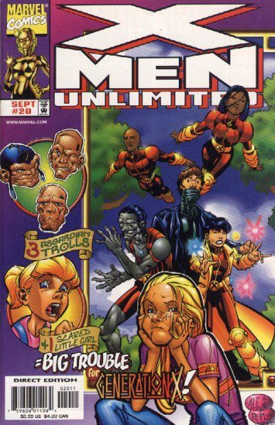 X-Men Unlimited, Vol. 1 #20A Direct Edition