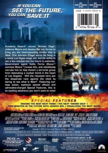 Next (2007) - DVD