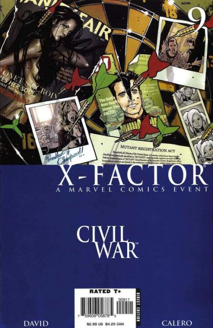 X-Factor, Vol. 3 #9A Ryan Sook Regular