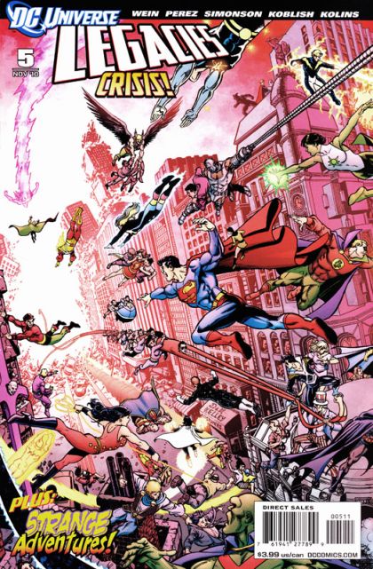 DC Universe: Legacies #5A George Perez & Scott Koblish Regular Cover