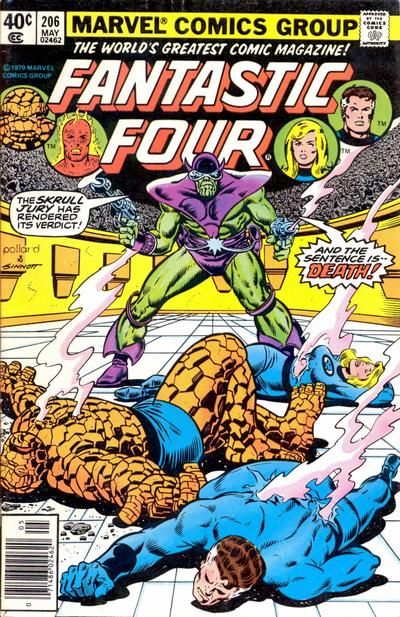 Fantastic Four, Vol. 1 #206B Newsstand Edition