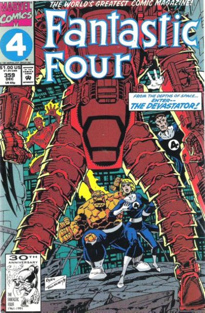 Fantastic Four, Vol. 1 #359A Direct Edition