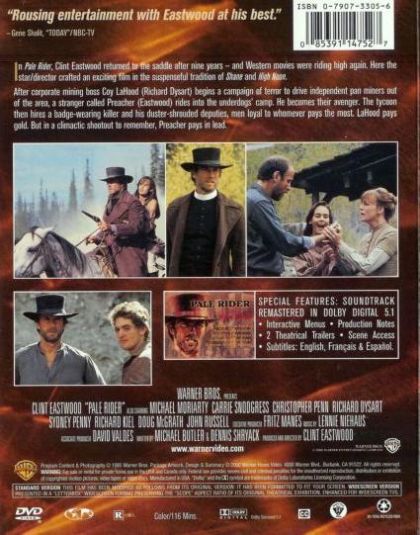 Pale Rider (1985) - DVD