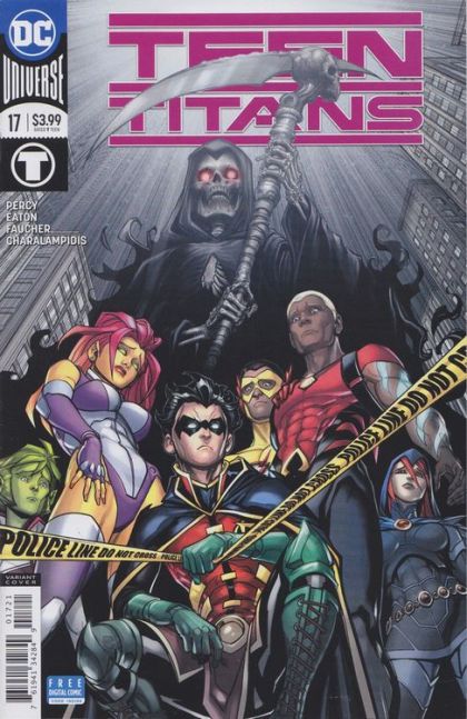 Teen Titans, Vol. 6 #17B Variant Chad Hardin Cover