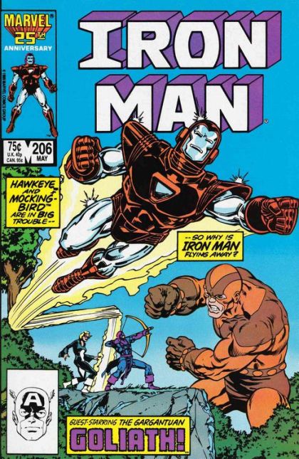 Iron Man, Vol. 1 #206A Direct Edition