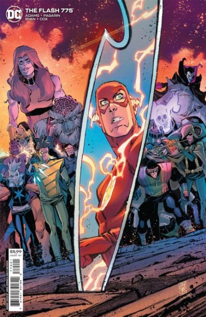 Flash, Vol. 5 #775B Variant Jorge Corona Card Stock Cover