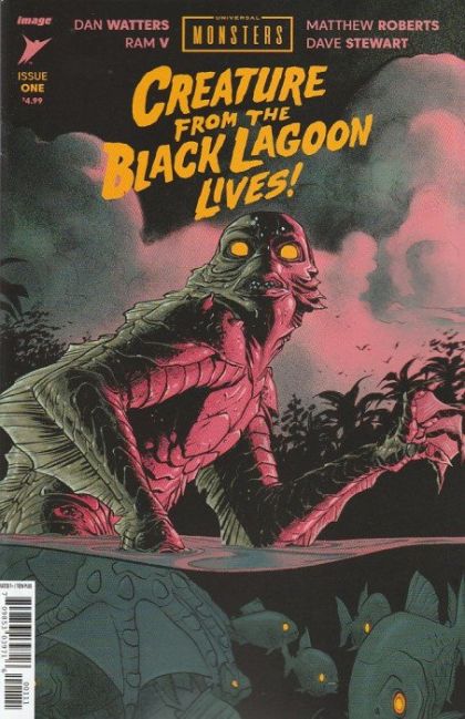 Universal Monsters: Creature from the Black Lagoon Lives! #1A Matthew Roberts Regular