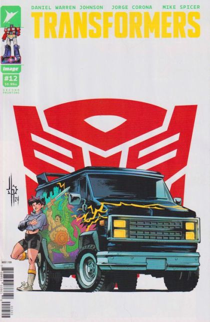 Transformers (Image) #12P 2nd Printing Jason Howard Carly