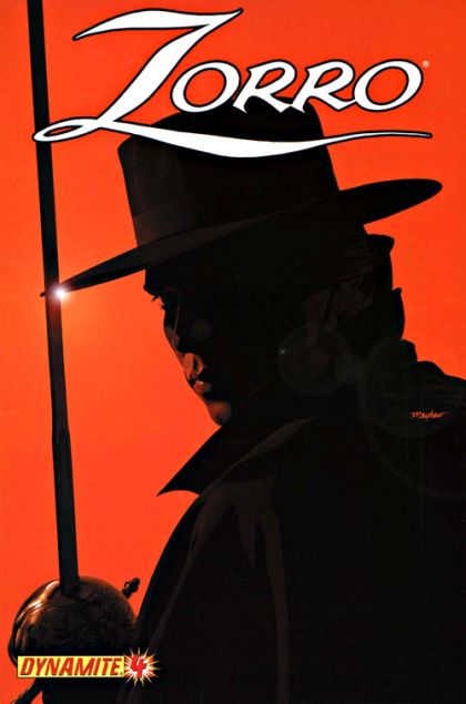 Zorro #4B Mike Mayhew Cover