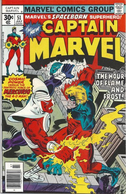 Captain Marvel, Vol. 1 #51A Newsstand Edition