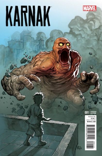 Karnak #1G Incentive Eric Powell Kirby Monster Variant Cover