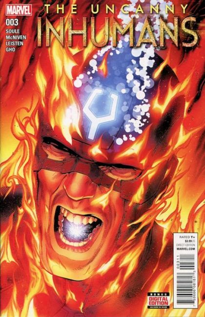 The Uncanny Inhumans #3A Regular Steve McNiven Cover