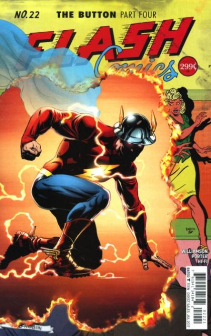 Flash, Vol. 5 #22B Variant Jason Fabok Non-Lenticular Cover