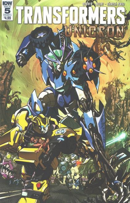 Transformers: Unicron #5A Alex Milne & Josh 'Bee' Perez Regular Cover A