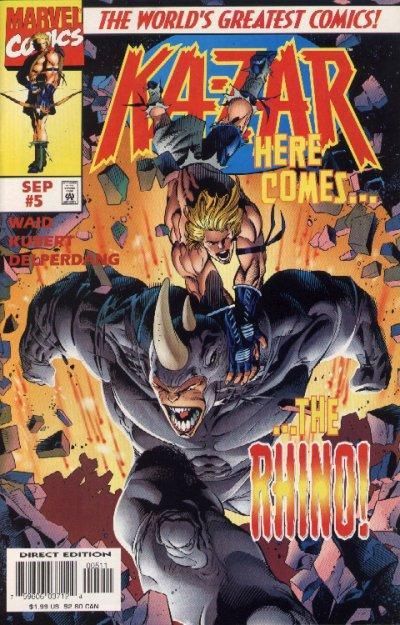 Ka-Zar, Vol. 4 #5