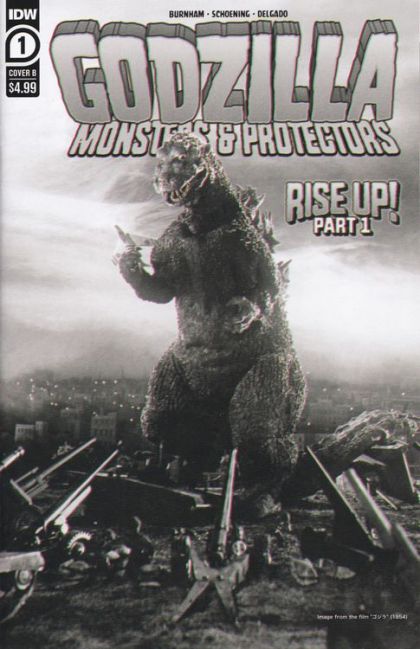 Godzilla: Monsters & Protectors #1B Photo Variant Cover