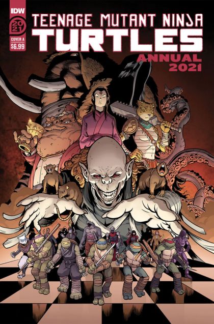 Teenage Mutant Ninja Turtles Annual 2021 #1A Casey Maloney Regular Cover